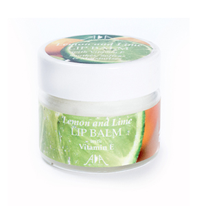 AA Skincare Lemon & Lime Lip Balm 15ml.