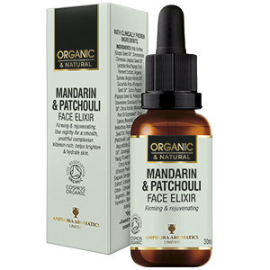 Mandarin & Patchouli Face Elixir COSMOS Organic  30ml 