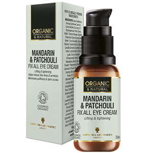 Mandarin & Patchouli Fix All Eye Cream COSMOS Organic 30ml