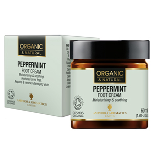 Peppermint Foot Cream COSMOS Organic 60ml