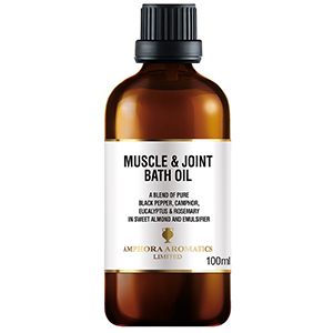 Muscle and Joint Bath Oil 100ml Glass