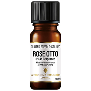 Rose Otto Diluted Steam Distilled  5% 10ml