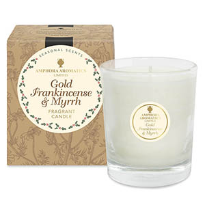 Gold, Frankincense & Myrrh - 40hr Pot Candle.