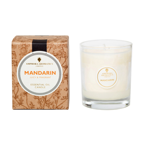 Mandarin 40hr Pot Candle.  Juicy & Fragrant. 