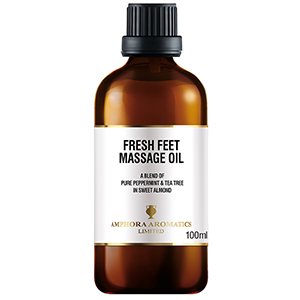 Fresh Feet Massage Oil 100ml Glass