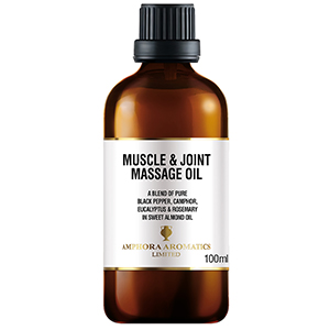 Muscle and Joint Massage Oil 100ml - Glass