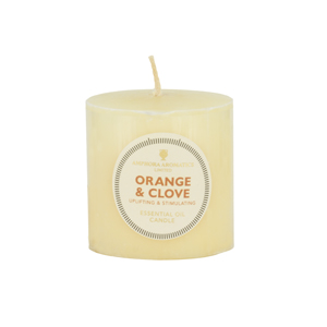 Orange & Clove Candle  2 X 2 (Single)