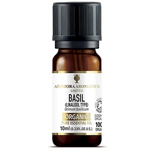 COSMOS Organic Basil Essential Oil 10ml