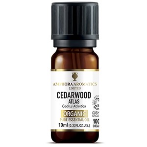 COSMOS Organic Cedarwood Atlas Essential Oil 10ml