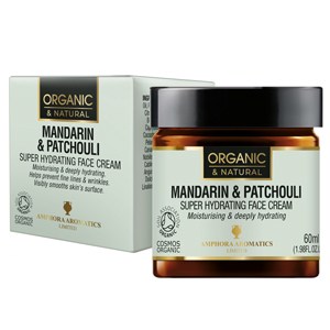 Mandarin & Patchouli Super Hydrating Anti-Age Face Cream  COSMOS Organic 60ml
