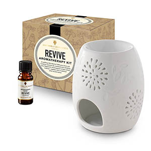 Revive Aromatherapy Kit - with Style 2 traditional burner.
