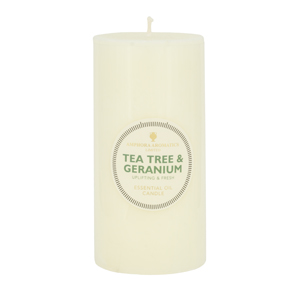 Tea Tree & Geranium Candes 6 x 3 (Single)