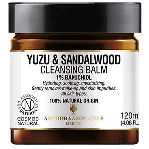 Yuzu & Sandalwood Cleansing Balm COSMOS Natural 120ml 